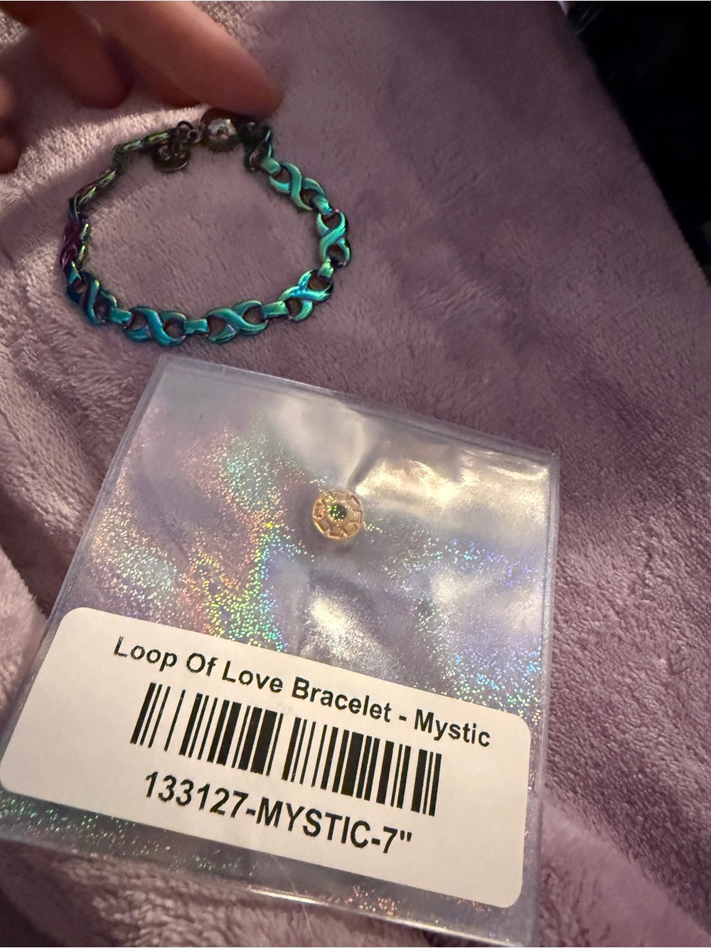 New BAR By Alexa Rae Loop of Love Mystic Bracelet - 7”